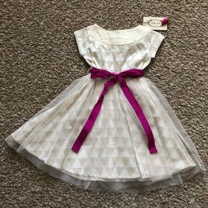 NWT Mia Joy by Joyfolie Nellie in Triangles dress